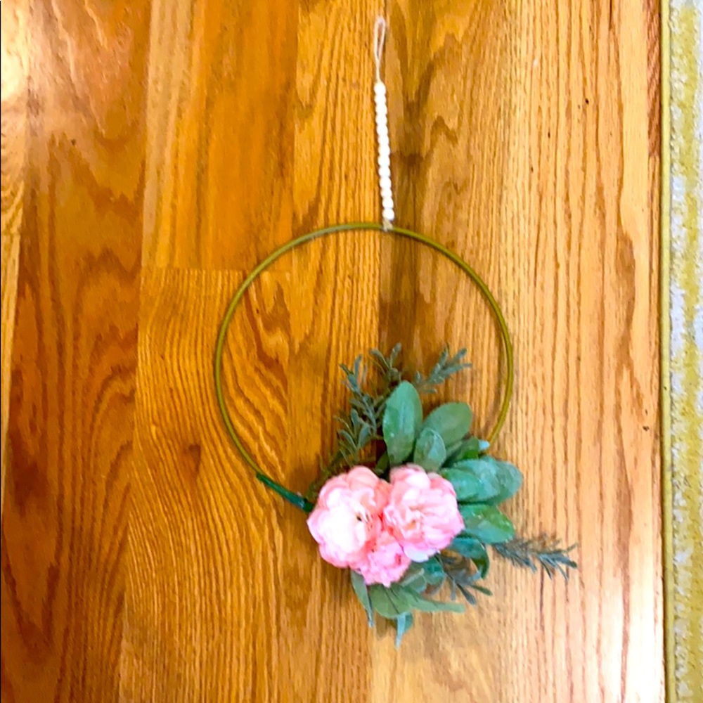floral hanging decor